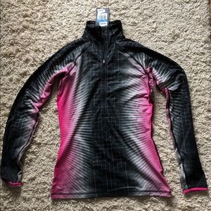 Nike Pro half zip running pullover